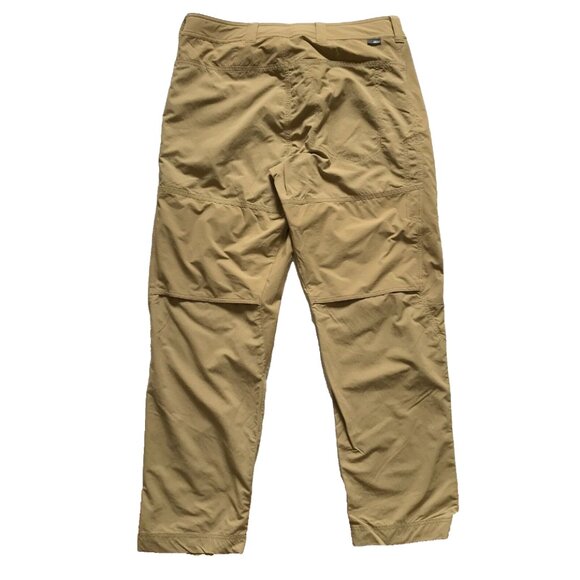 REI Co-Op Screenline Pants Chinos Mens 38 x 32 Khaki Tan Chino Hiking Traveler - Picture 10 of 11